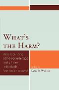 What's the Harm?