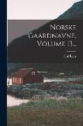 Norske Gaardnavne, Volume 13