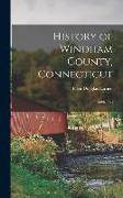 History of Windham County, Connecticut: 1600-1760