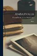 Ambarvalia: Poems