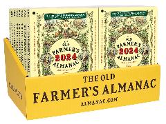 The 2024 Old Farmer’s Almanac 24-copy counter display