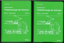 Taschenlexikon Triebfahrzeuge der Schweiz 2 Bde. / Stand 1.Jan.2021