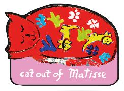 Magnet. Matisse-Cat