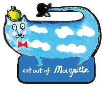 Magnet. Magritte-Cat