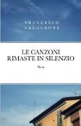 LE CANZONI RIMASTE IN SILENZIO