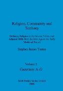 Religion, Community and Territory, Volume 2