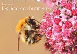 Nos amis, les insectes butineurs (Calendrier mural 2023 DIN A3 horizontal)
