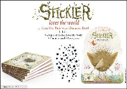Stickler Loves the World 4-copy pre-pack with Character Easel