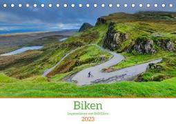 Biken - Impressionen von Rolf Dietz (Tischkalender 2023 DIN A5 quer)