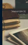 Immanence: A Book of Verses
