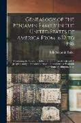 Genealogy of the Benjamin Family in the United States of America From 1632 to 1898, Containing the Families of John 1, Joseph 2, Joseph 3, Joseph 4, J