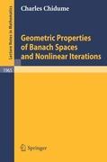 Geometric Properties of Banach Spaces and Nonlinear Iterations