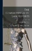 The Commonwealth Law Reports: Cases Determined in the High Court of Australia, Volume 1