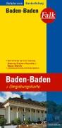Falk Stadtplan Extra Standardfaltung Baden-Baden mit Ortsteilen von Bühl, Bühler