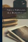 Poezii Populare Ale Romanilor