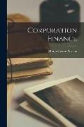 Corporation Finance