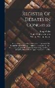 Register Of Debates In Congress: Comprising The Leading Debates And Incidents Of The Second Session Of The Eighteenth Congress: [dec. 6, 1824, To The