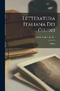 Letteratura Italiana Dei Giudei: Cenni