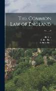 The Common Law of England, Volume 1