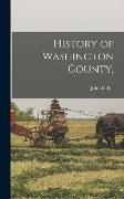 History of Washington County