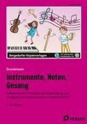 Instrumente, Noten, Gesang