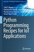 Python Programming Recipes for Iot Applications