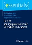 Best of springerprofessional.de: Wirtschaft im Gespräch