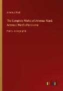 The Complete Works of Artemus Ward, Artemus Ward's Panorama