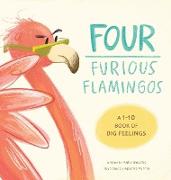 Four Furious Flamingos