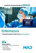 Enfermero/a. Temario parte especifica volumen 2. Servicio Gallego de Salud (SERGAS)
