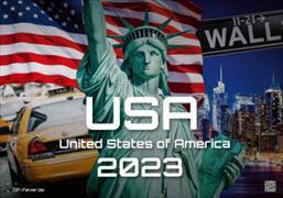 USA - eine Reise durch die Vereinigten Staaten - dem Land der unbegrenzten Möglichkeiten - 2023 - Kalender DIN A3