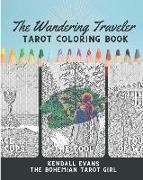The Wandering Traveler Tarot Coloring Book