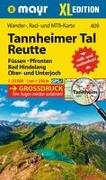 Mayr Wanderkarte Tannheimer Tal, Reutte XL 1:25.000