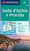 KOMPASS Wanderkarte 680 Isole d' Ischia e Procida 1:15.000