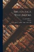Bibliotheca Wiffeniana: Spanish Reformers of Two Centuries From 1520