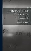 History Of The Theory Of Numbers