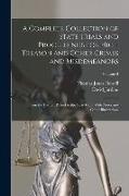 A Complete Collection of State Trials and Proceedings for High Treason and Other Crimes and Misdemeanors: From the Earliest Period to the Year 1783, W