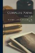 Complete Poems, Edited With Memorial-Introd. and Notes by Alexander B. Grosart
