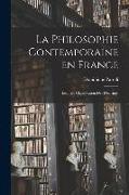 La philosophie contemporaine en France, essai de classification des doctrines