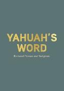 Yahuah's Word