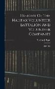 History Of The Halifax Volunteer Battalion And Volunteer Companies: 1859-1887