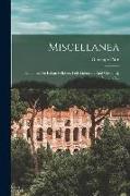 Miscellanea: Pamphlets On Italian Folklore, Folk Literature And Customs], Volume 2