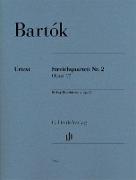 Bartók, Béla - Streichquartett Nr. 2 op. 17