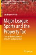 Major League Sports and the Property Tax