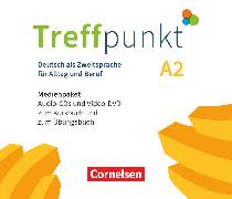 Treffpunkt, Deutsch für die Integration, Allgemeine Ausgabe – Deutsch als Zweitsprache für Alltag und Beruf, A2: Gesamtband, Medienpaket zum Kursbuch und Übungsbuch, Mit Audio-CDs und Video-DVDs