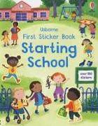 First Sticker Book Starting School