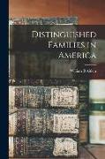 Distinguished Families in America