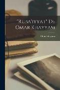"Ruba'iyyat" De Omar Khayyam