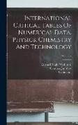 International Critical Tables Of Numerical Data, Physics, Chemistry And Technology, Volume 7