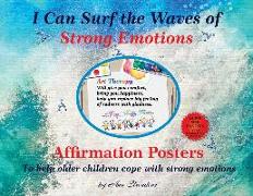 I can surf the waves of strong emotions: Affirmation posters to help older children cope with strong emotions